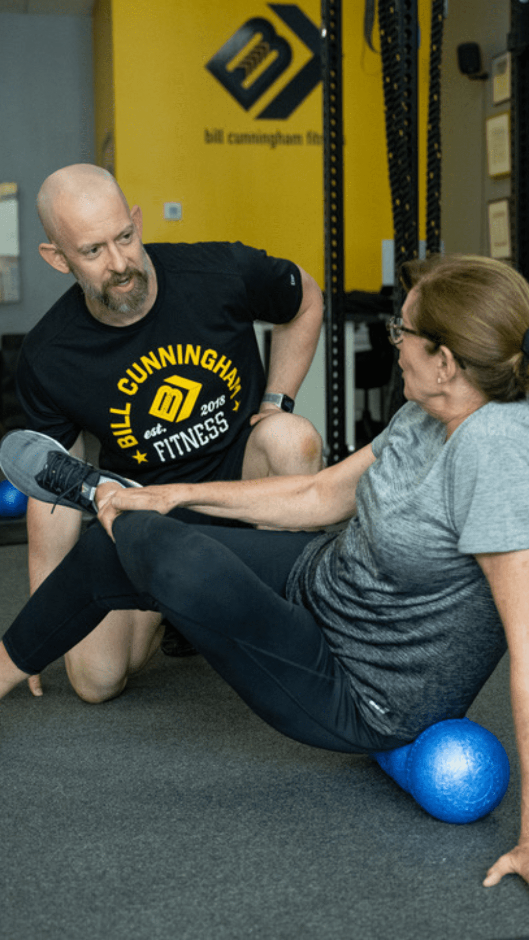  Bill Cunningham Fitness builds a custom plan for real humans. They'll work around potential limitations to help you get stronger and more mobile.